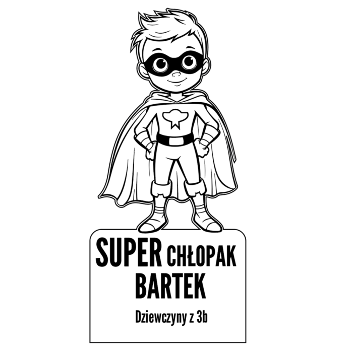 Statuetka "Super Chłopak" - obrazek 3
